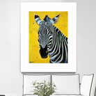 Zebra by Angela Bond on GIANT ART - multicolor animals; contemporary