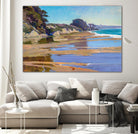 October High Tide by Marcia Burtt on GIANT ART - multicolor coastal; landscapes; contemporary