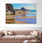 October High Tide by Marcia Burtt on GIANT ART - multicolor coastal; landscapes; contemporary