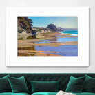 October High Tide by Marcia Burtt on GIANT ART - multicolor coastal; landscapes; contemporary
