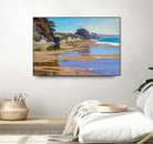 October High Tide by Marcia Burtt on GIANT ART - multicolor coastal; landscapes; contemporary