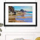 October High Tide by Marcia Burtt on GIANT ART - multicolor coastal; landscapes; contemporary