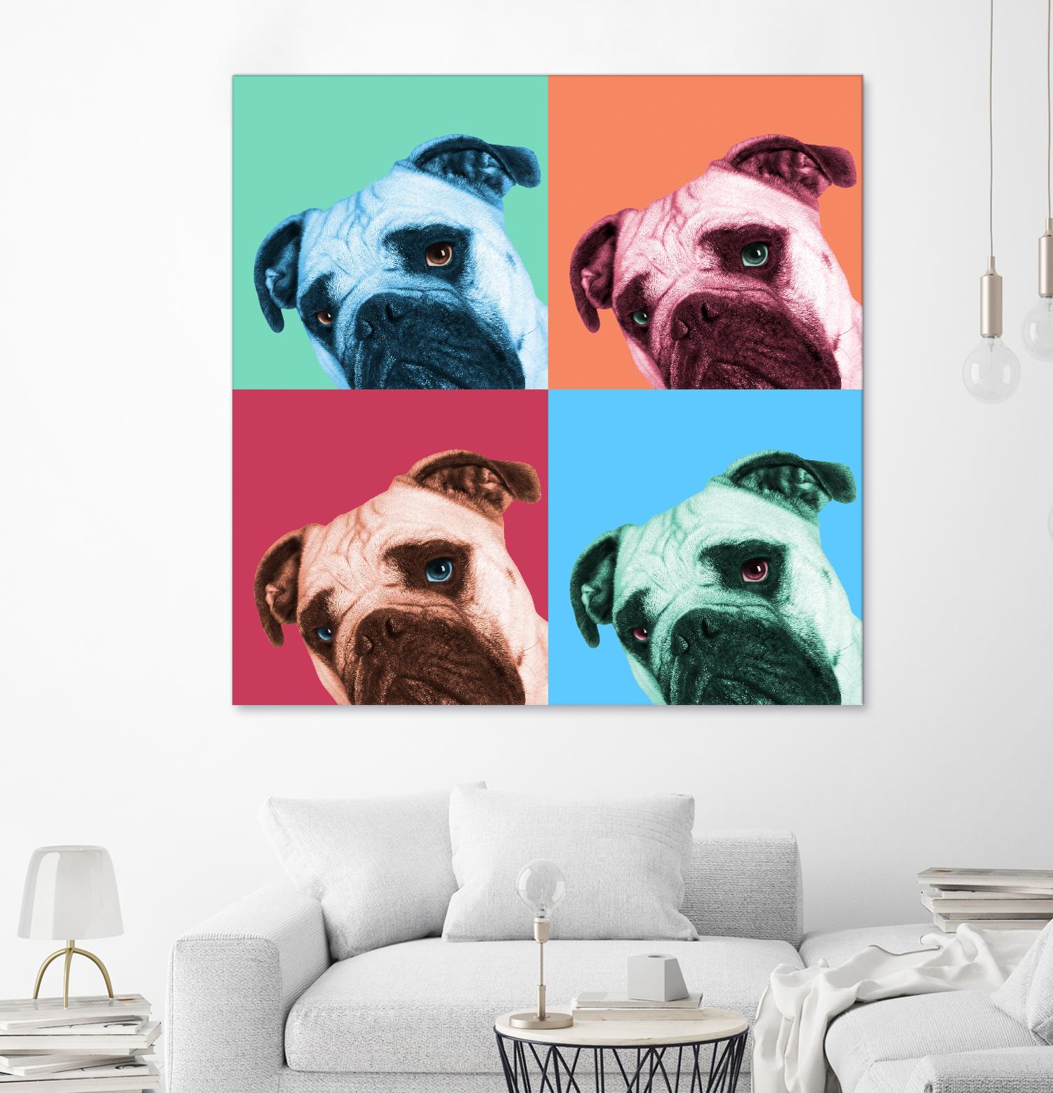 Que Pasa Pop by Jon Bertelli on GIANT ART - multicolor animals; photography; contemporary