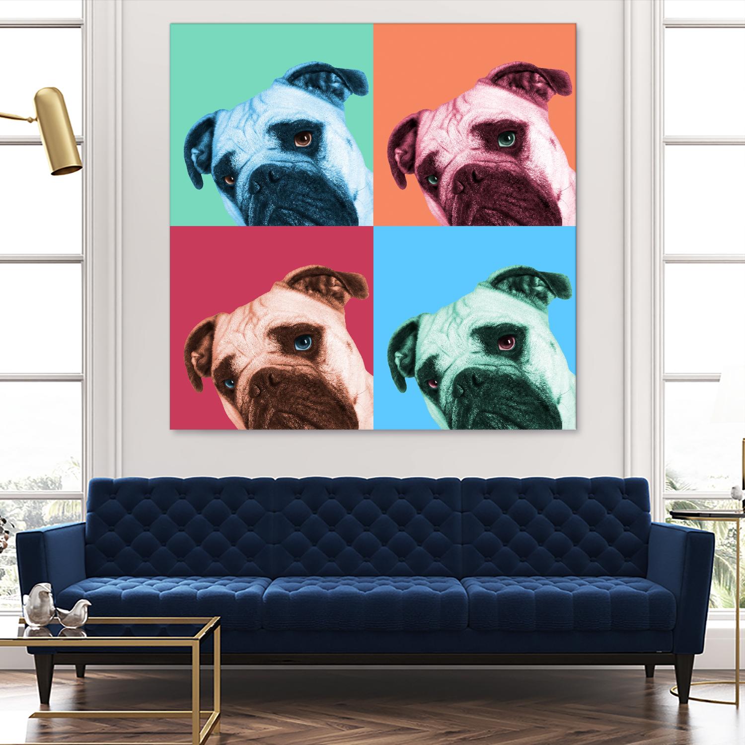 Que Pasa Pop by Jon Bertelli on GIANT ART - multicolor animals; photography; contemporary