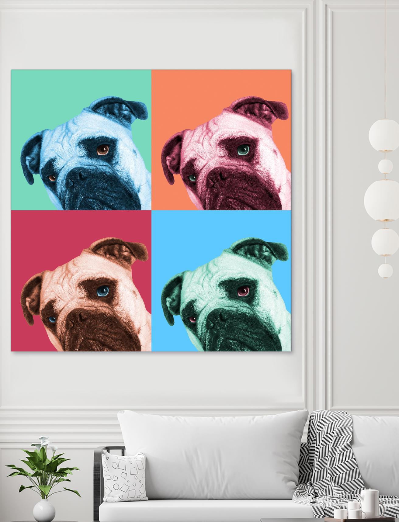 Que Pasa Pop by Jon Bertelli on GIANT ART - multicolor animals; photography; contemporary