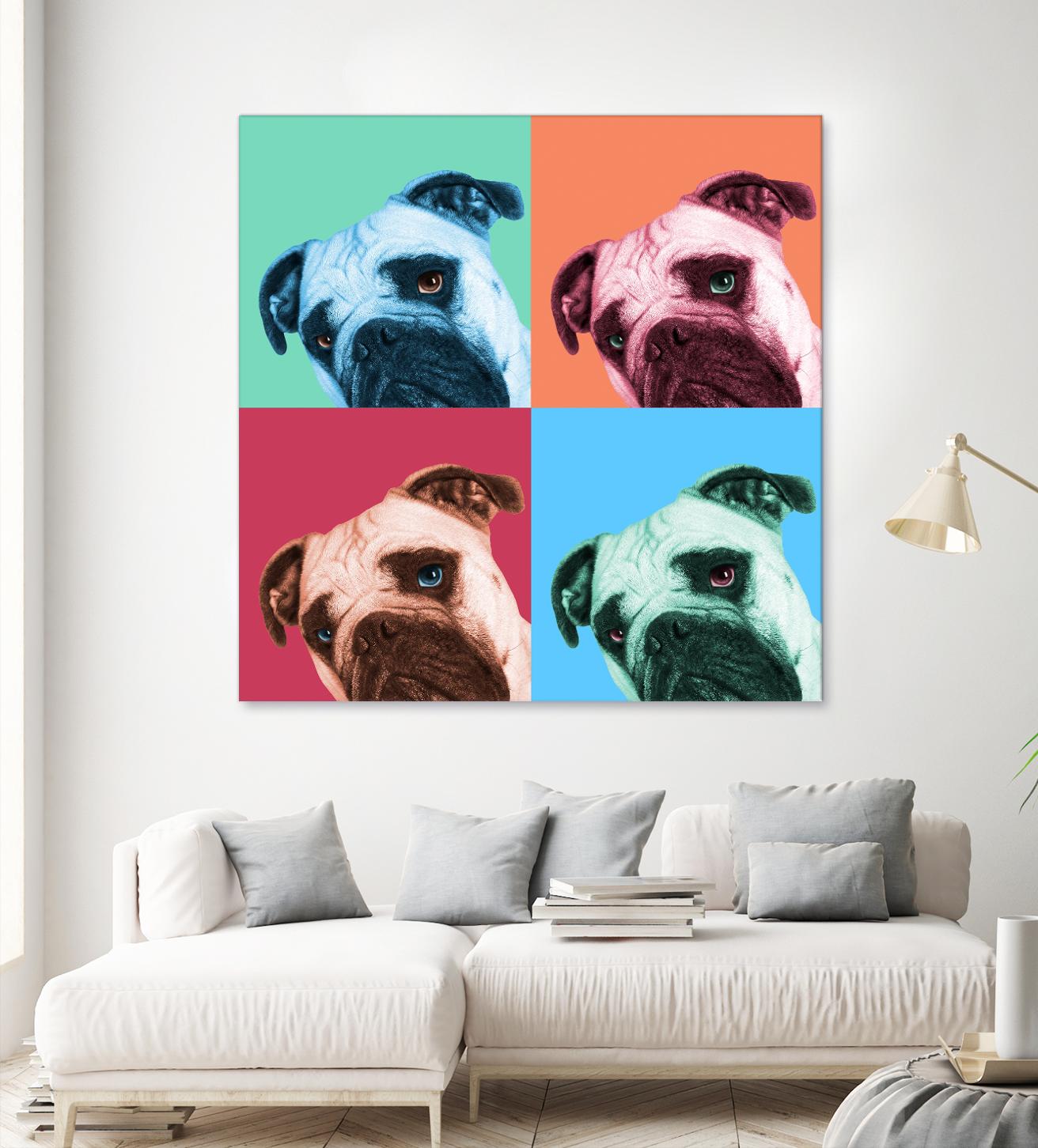 Que Pasa Pop by Jon Bertelli on GIANT ART - multicolor animals; photography; contemporary