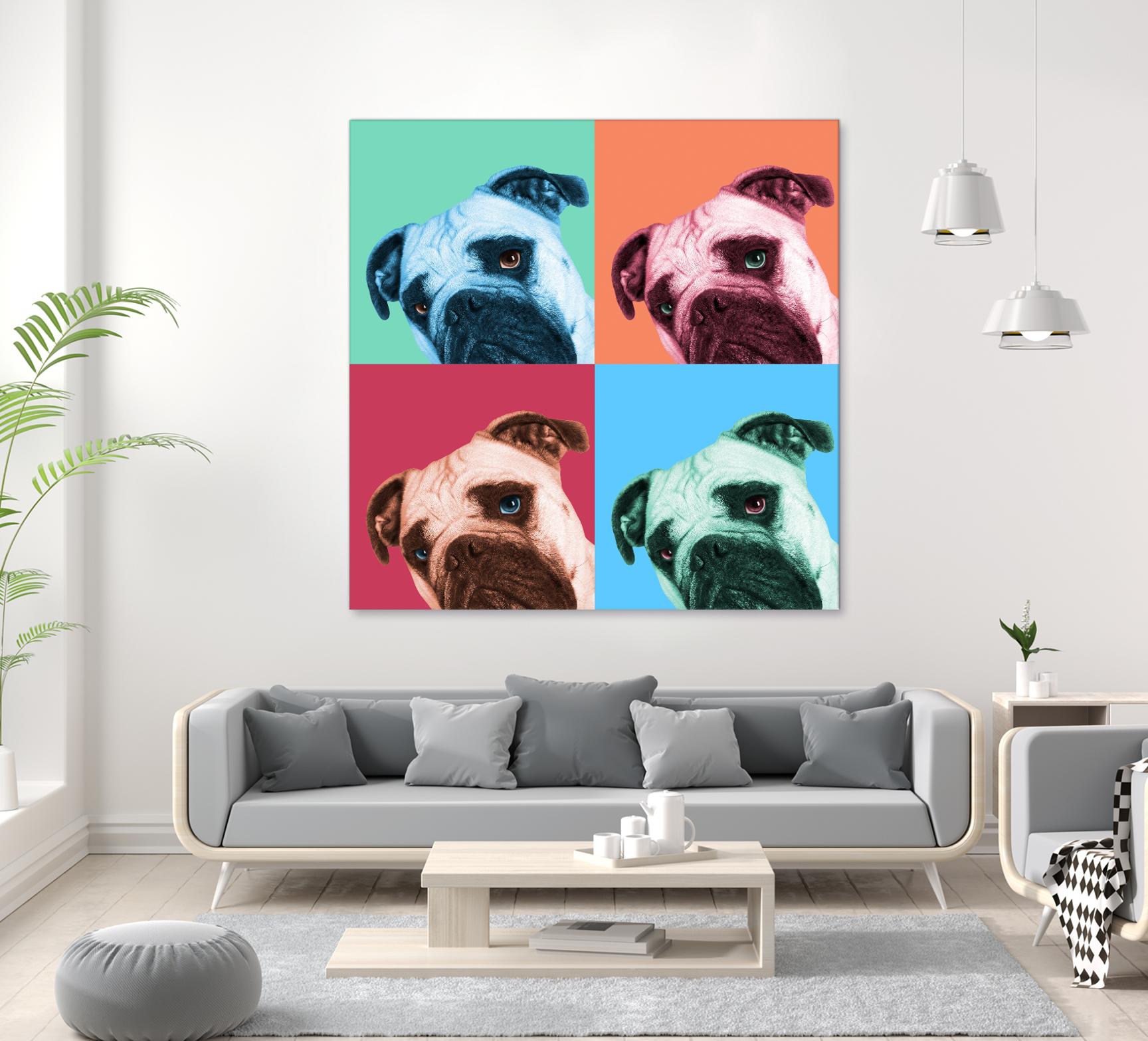 Que Pasa Pop by Jon Bertelli on GIANT ART - multicolor animals; photography; contemporary