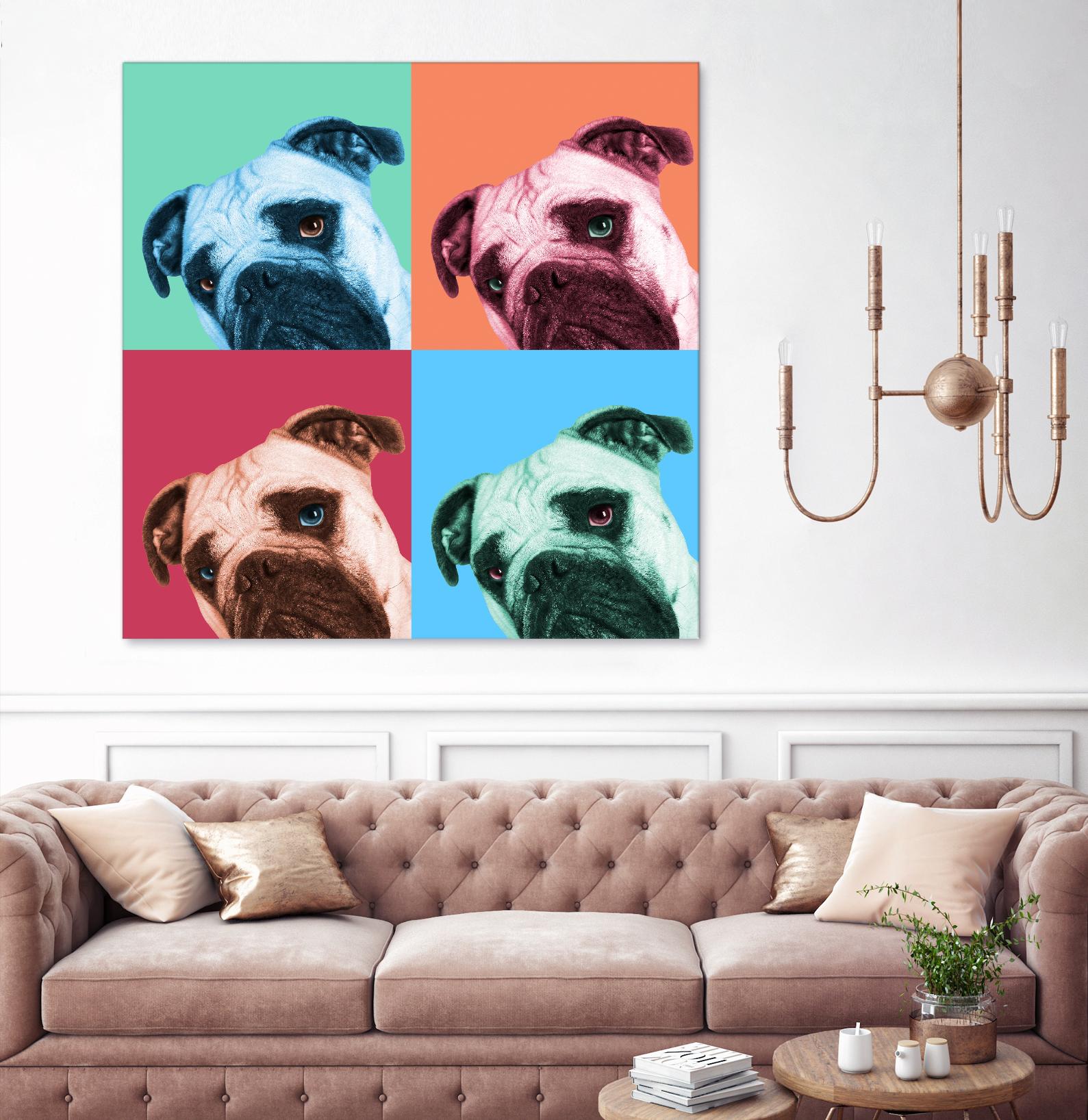 Que Pasa Pop by Jon Bertelli on GIANT ART - multicolor animals; photography; contemporary