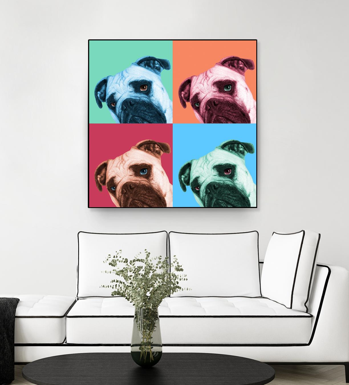 Que Pasa Pop by Jon Bertelli on GIANT ART - multicolor animals; photography; contemporary