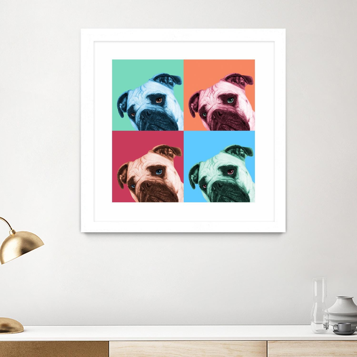 Que Pasa Pop by Jon Bertelli on GIANT ART - multicolor animals; photography; contemporary