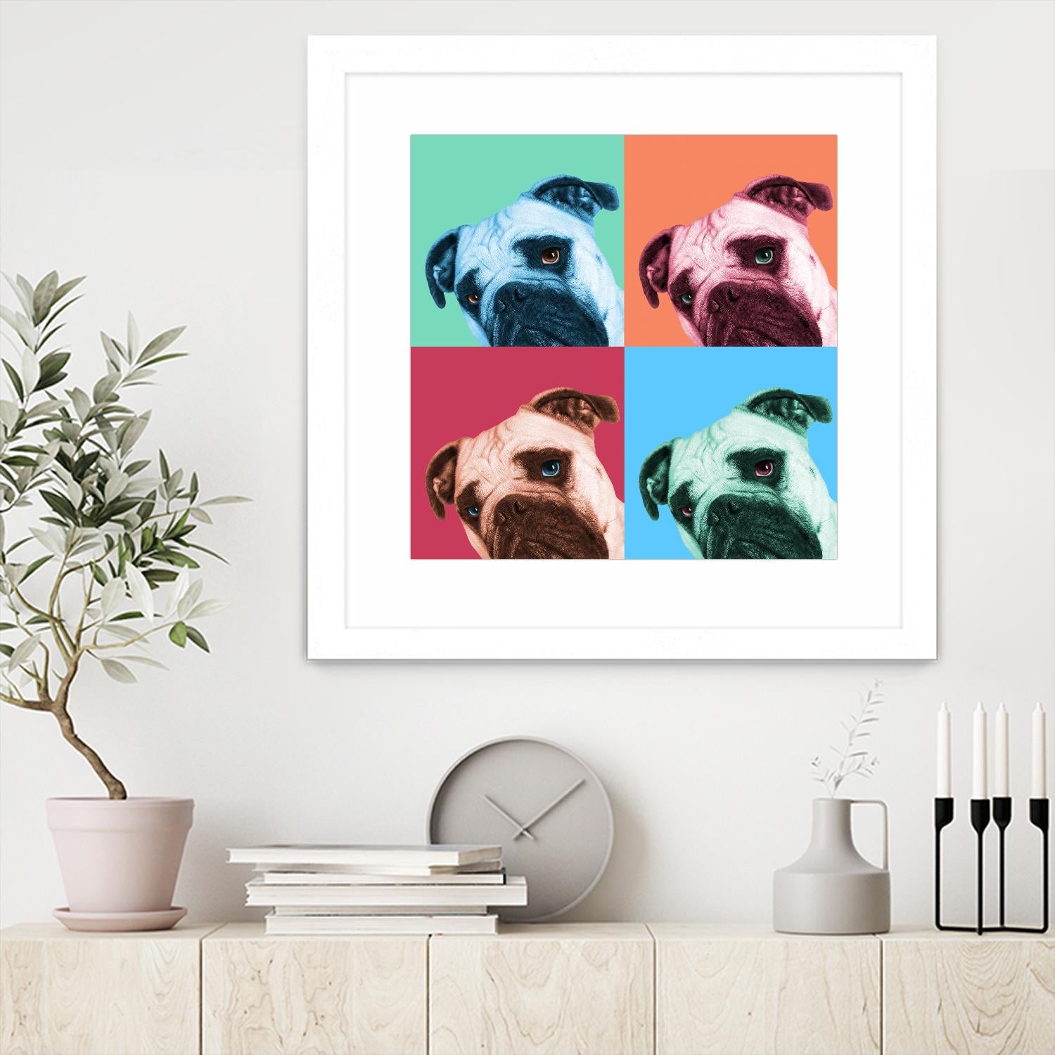 Que Pasa Pop by Jon Bertelli on GIANT ART - multicolor animals; photography; contemporary