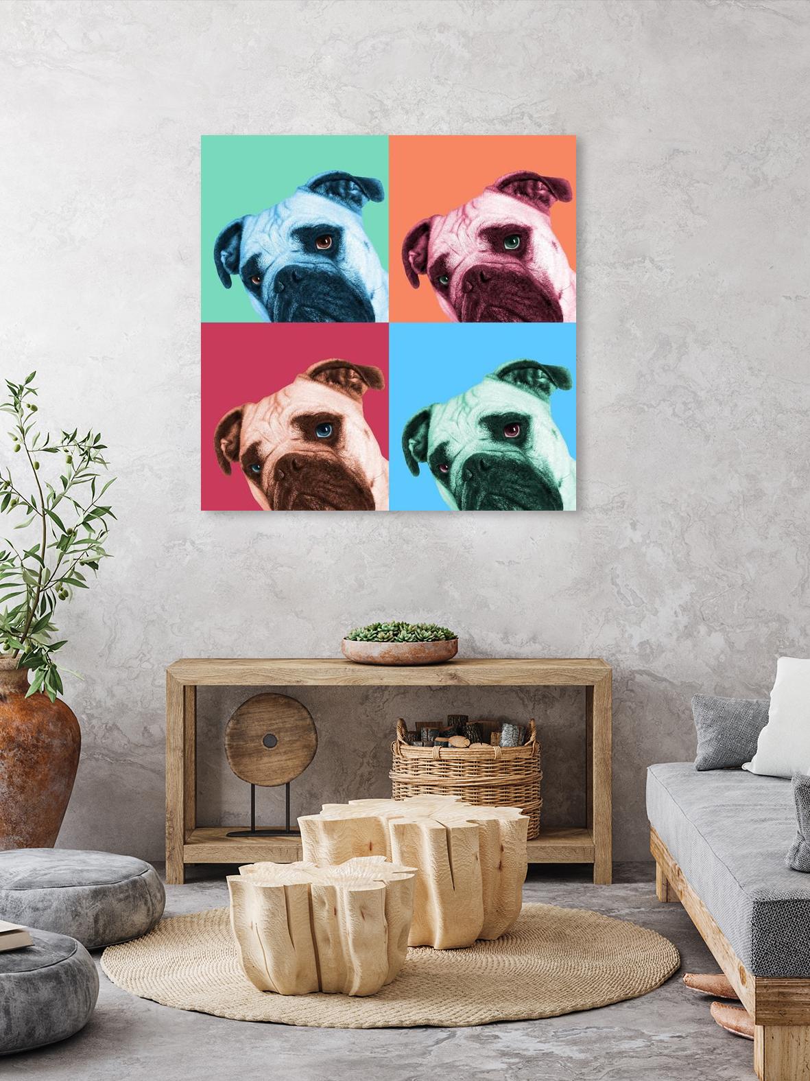 Que Pasa Pop by Jon Bertelli on GIANT ART - multicolor animals; photography; contemporary