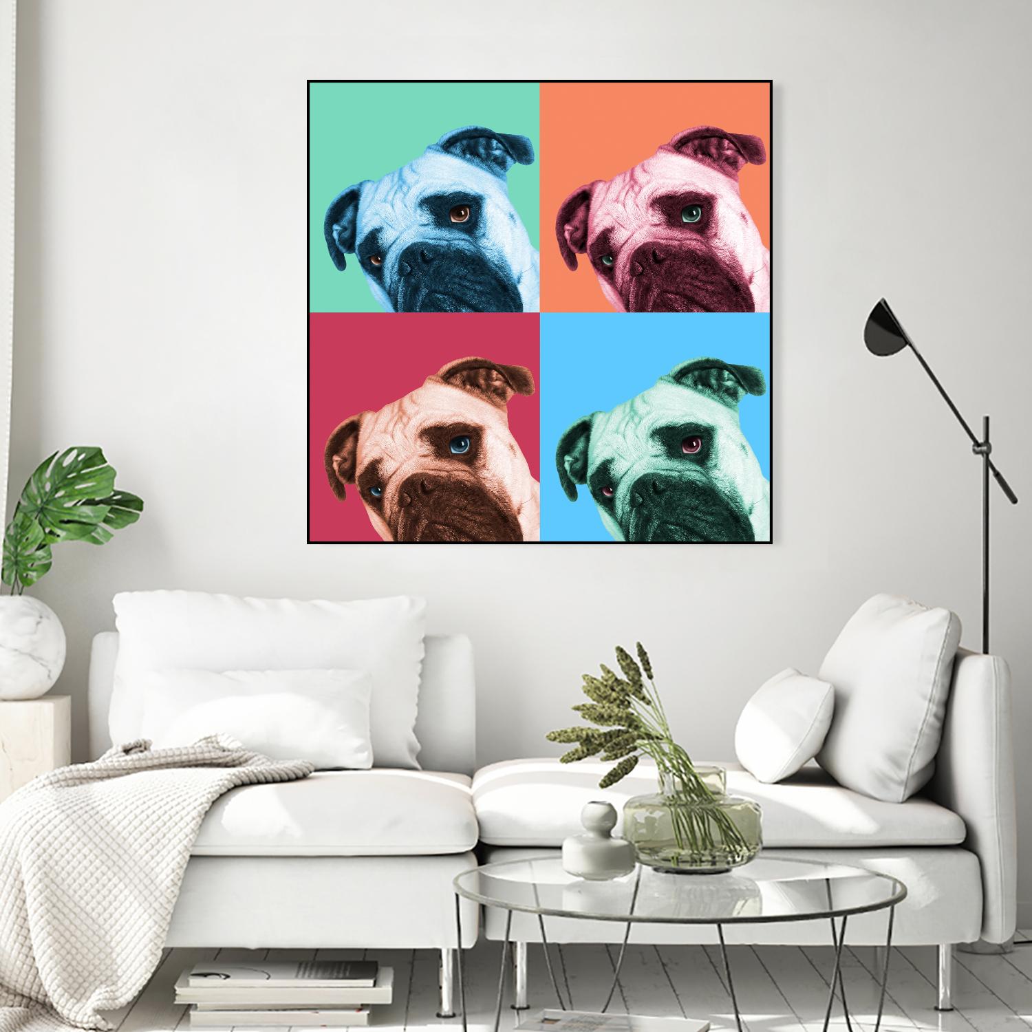 Que Pasa Pop by Jon Bertelli on GIANT ART - multicolor animals; photography; contemporary