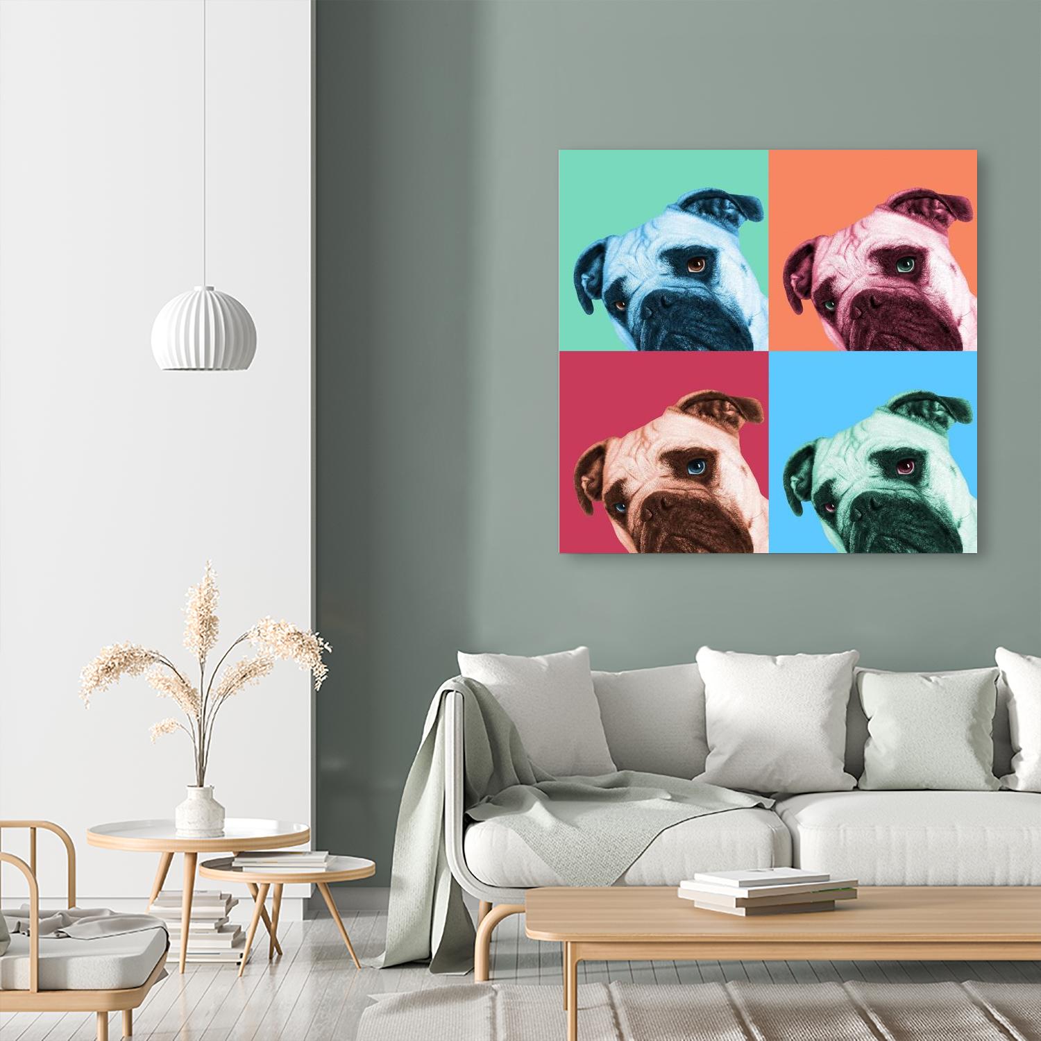 Que Pasa Pop by Jon Bertelli on GIANT ART - multicolor animals; photography; contemporary