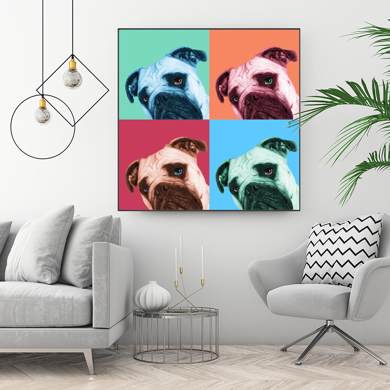 Que Pasa Pop by Jon Bertelli on GIANT ART - multicolor animals; photography; contemporary