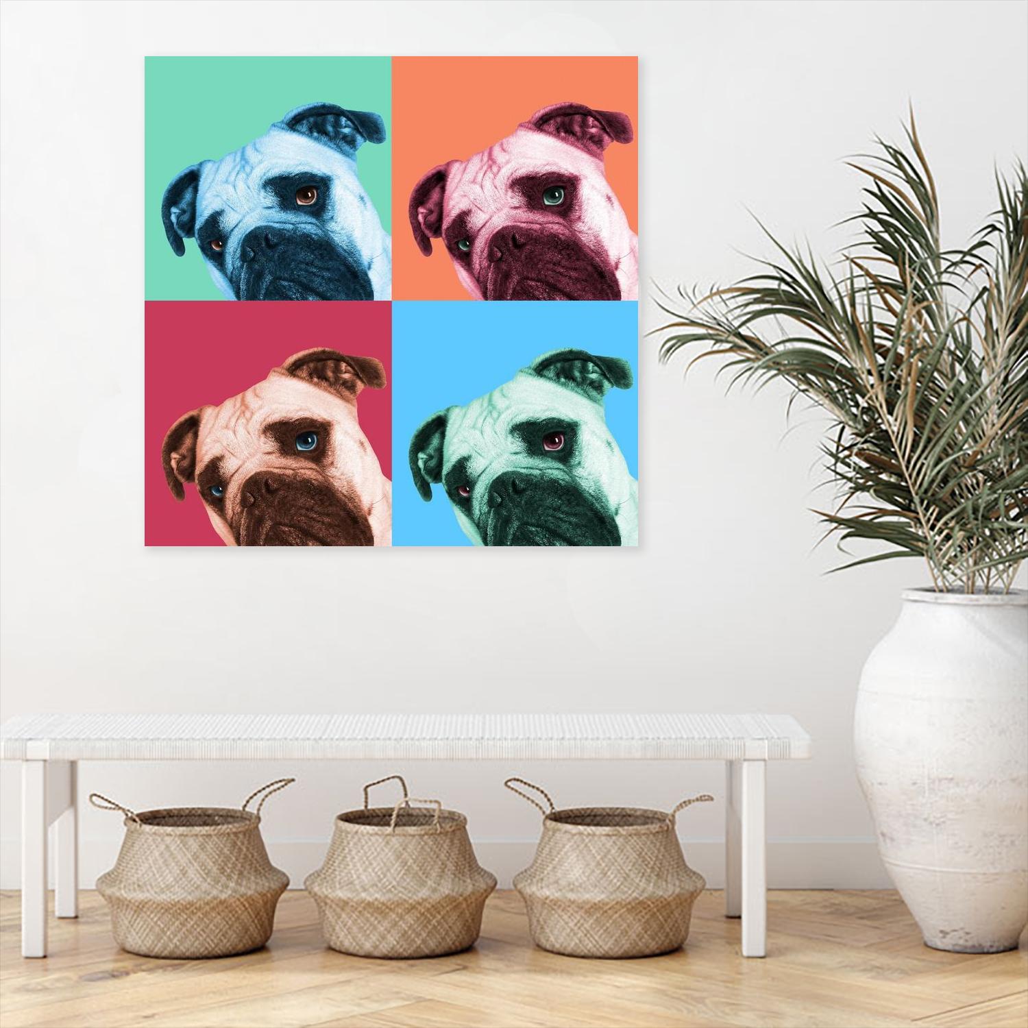 Que Pasa Pop by Jon Bertelli on GIANT ART - multicolor animals; photography; contemporary