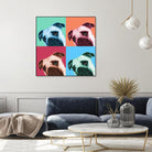 Que Pasa Pop by Jon Bertelli on GIANT ART - multicolor animals; photography; contemporary