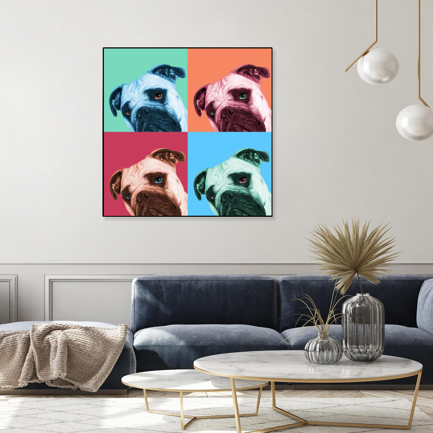 Que Pasa Pop by Jon Bertelli on GIANT ART - multicolor animals; photography; contemporary