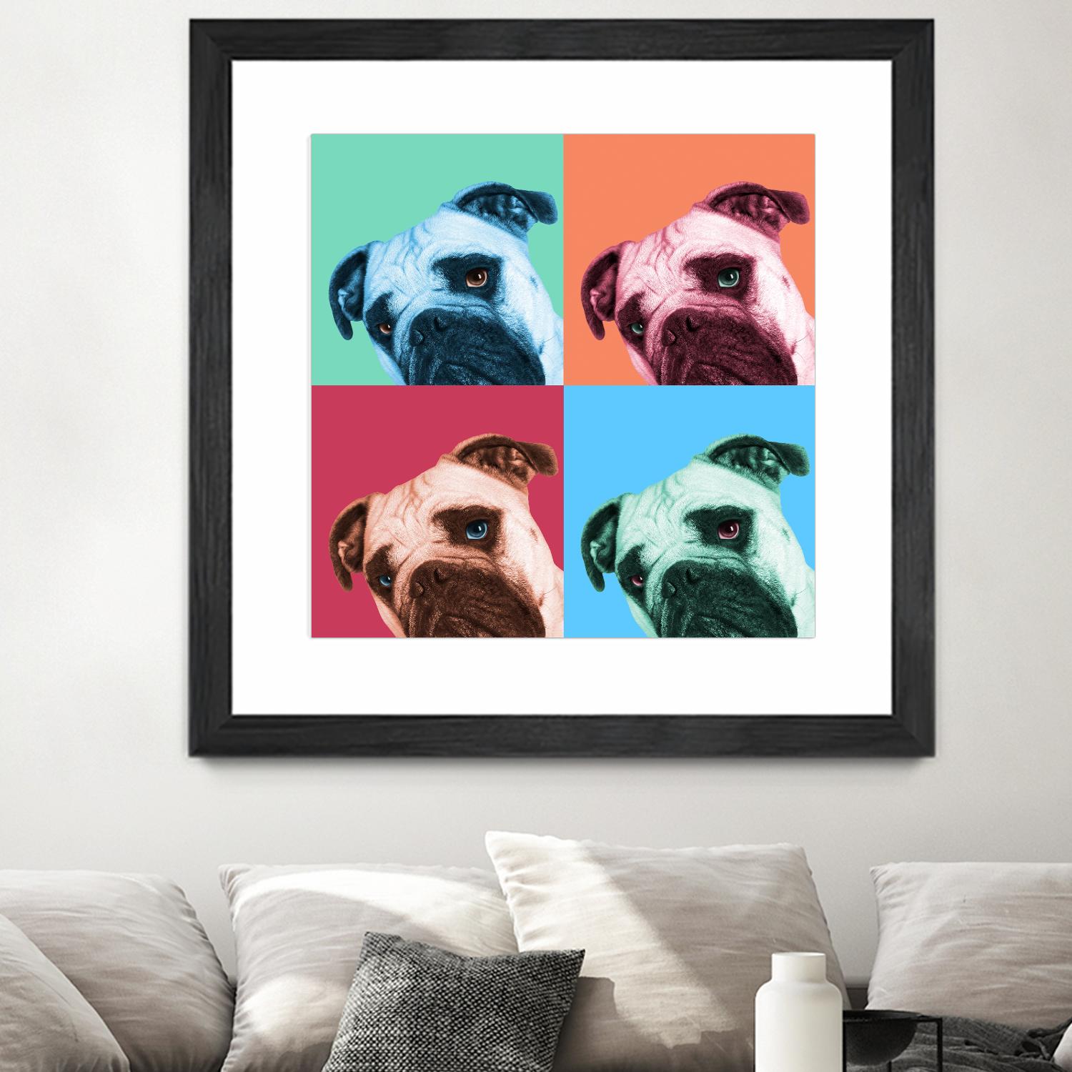 Que Pasa Pop by Jon Bertelli on GIANT ART - multicolor animals; photography; contemporary