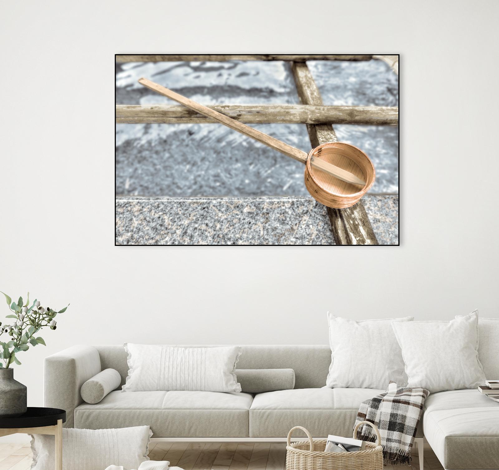 Zen Fountain by Alan Blaustein on GIANT ART - multicolor photography