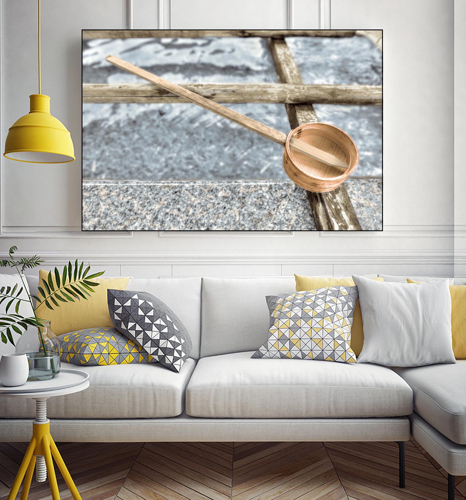 Zen Fountain by Alan Blaustein on GIANT ART - multicolor photography