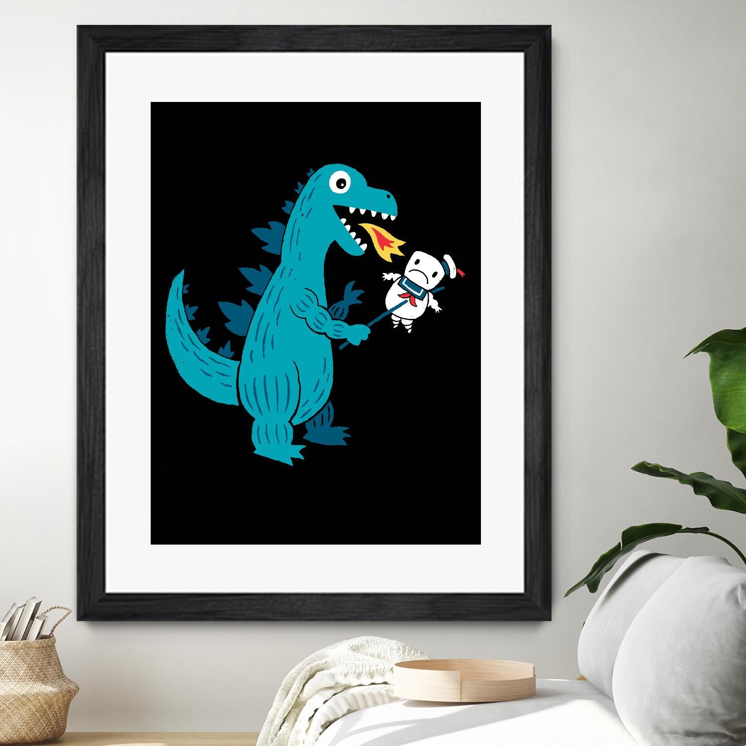 Everyone Loves Marshmallows by Michael Buxton on GIANT ART - multicolor urban/pop surrealism; novelty