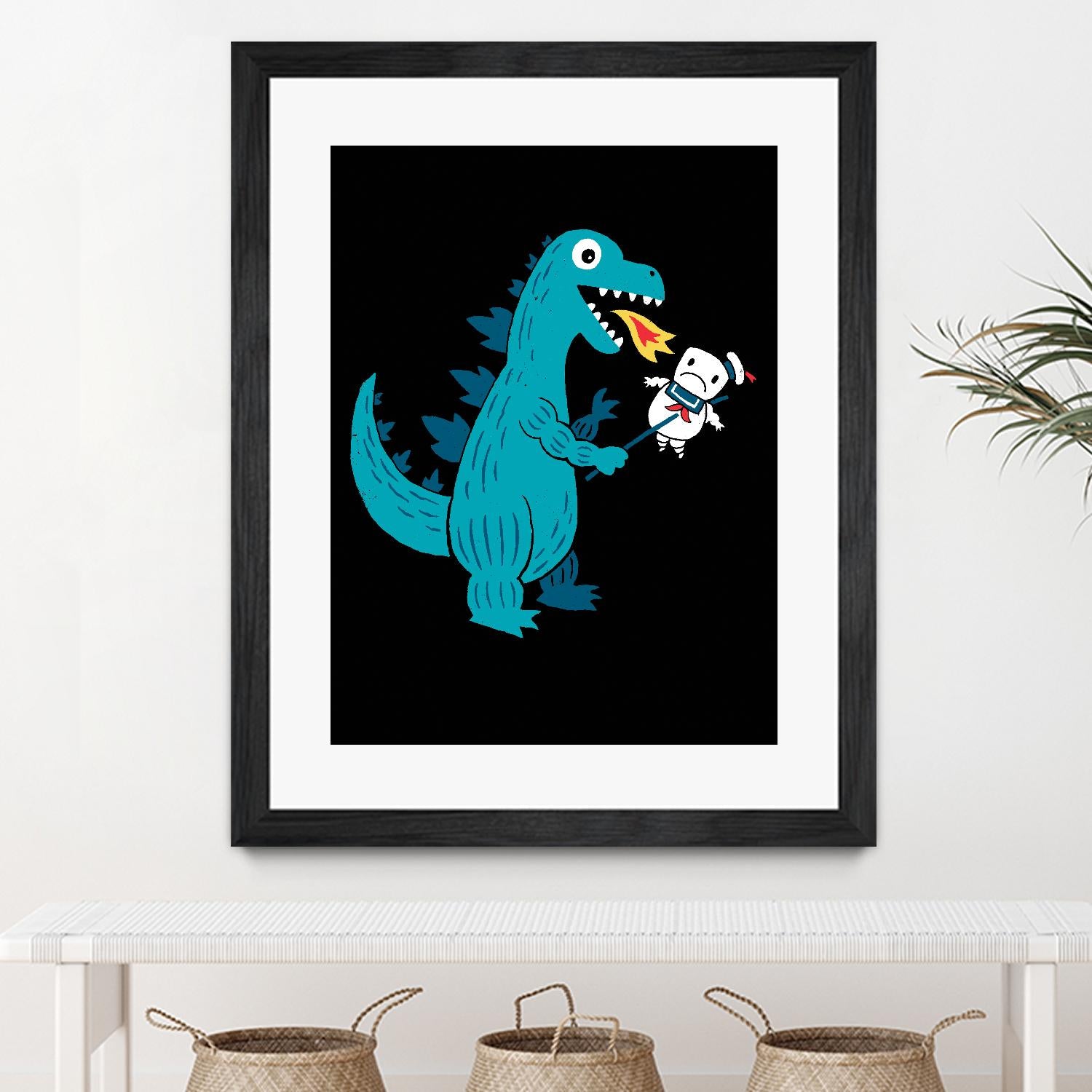 Everyone Loves Marshmallows by Michael Buxton on GIANT ART - multicolor urban/pop surrealism; novelty