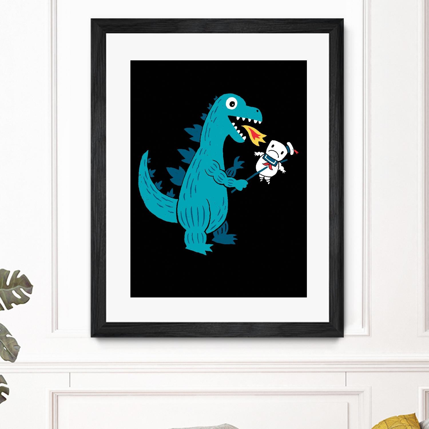 Everyone Loves Marshmallows by Michael Buxton on GIANT ART - multicolor urban/pop surrealism; novelty