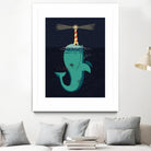 King of The Narwhals by Michael Buxton on GIANT ART - multicolor urban/pop surrealism; animals; children