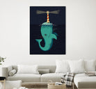 King of The Narwhals by Michael Buxton on GIANT ART - multicolor urban/pop surrealism; animals; children