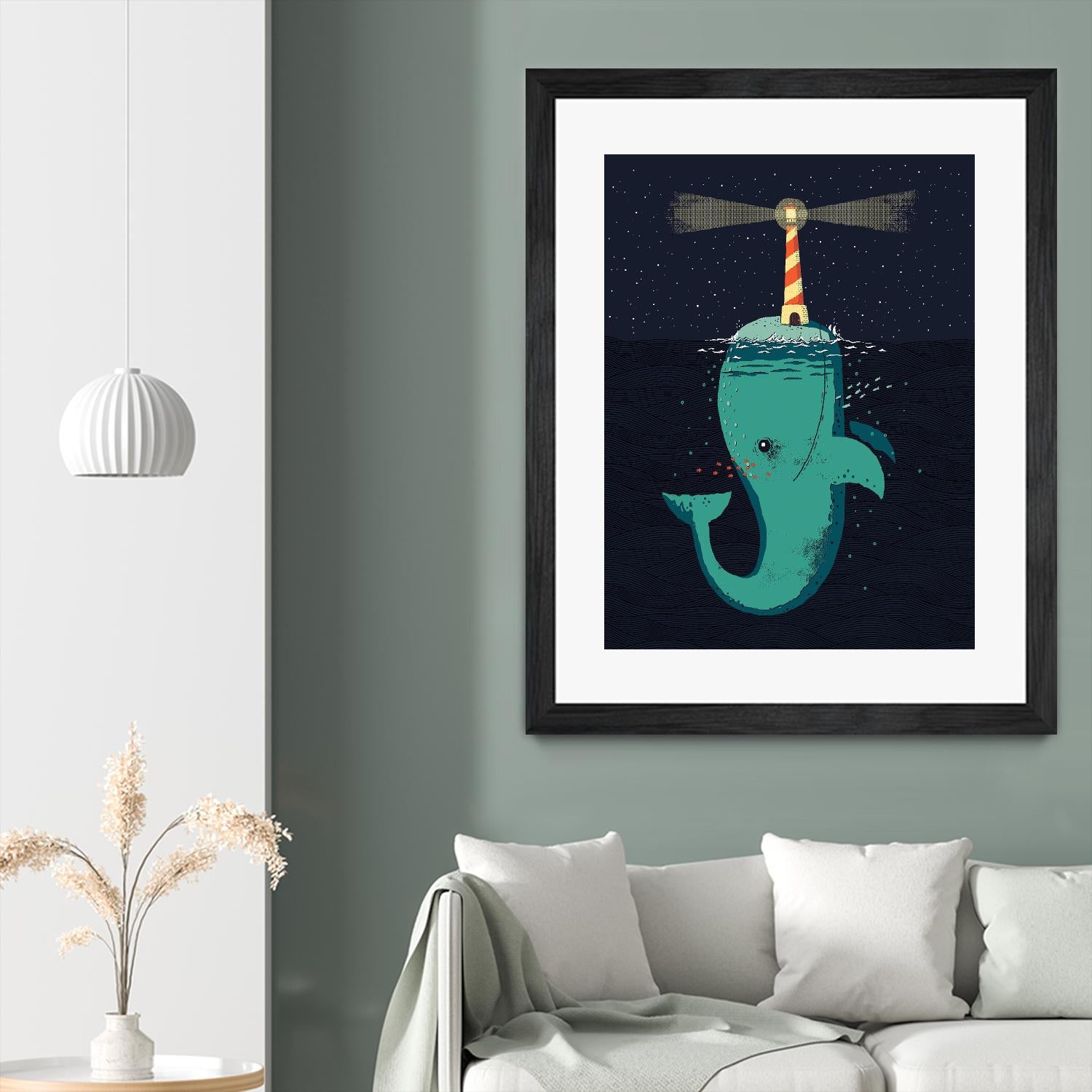 King of The Narwhals by Michael Buxton on GIANT ART - multicolor urban/pop surrealism; animals; children