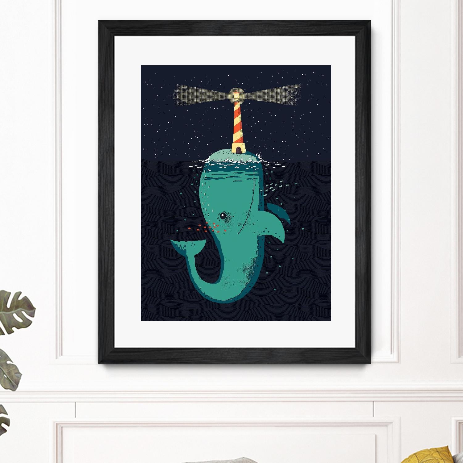 King of The Narwhals by Michael Buxton on GIANT ART - multicolor urban/pop surrealism; animals; children