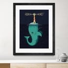King of The Narwhals by Michael Buxton on GIANT ART - multicolor urban/pop surrealism; animals; children