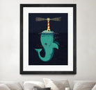 King of The Narwhals by Michael Buxton on GIANT ART - multicolor urban/pop surrealism; animals; children