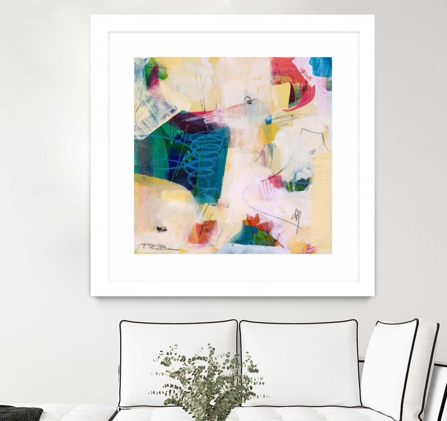 Oide 2 by Pamela K Beer on GIANT ART - multicolor abstracts, contemporary