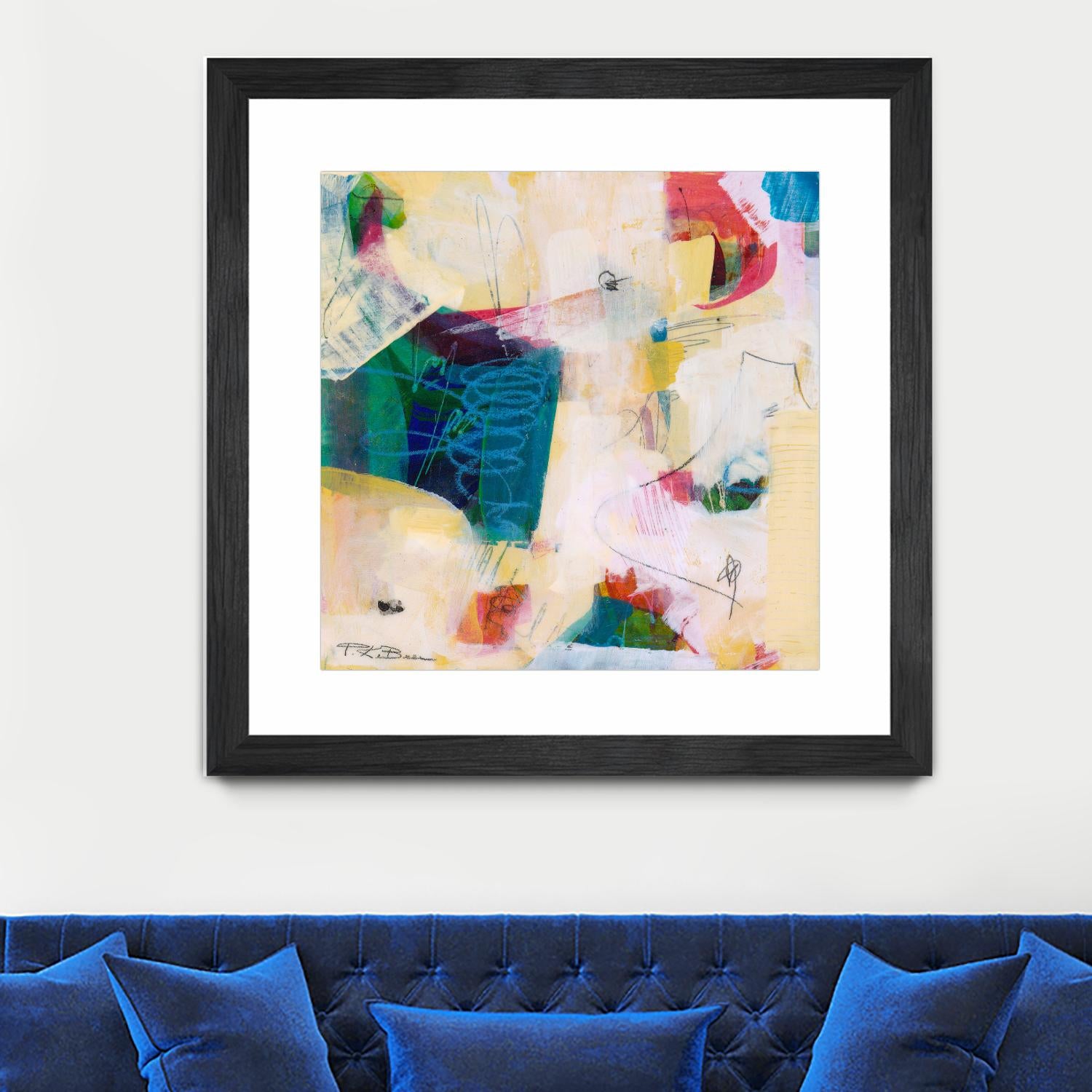 Oide 2 by Pamela K Beer on GIANT ART - multicolor abstracts, contemporary