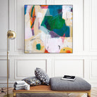 Oide 4 by Pamela K Beer on GIANT ART - yellow,blue abstracts, contemporary