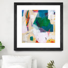 Oide 4 by Pamela K Beer on GIANT ART - yellow,blue abstracts, contemporary