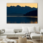 Peaceful Majesty by Chuck Burdick on GIANT ART - black,white landscapes, photography, lakes, mountains, sunrises/sunsets