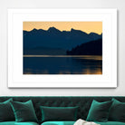 Peaceful Majesty by Chuck Burdick on GIANT ART - black,white landscapes, photography, lakes, mountains, sunrises/sunsets