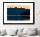 Peaceful Majesty by Chuck Burdick on GIANT ART - black,white landscapes, photography, lakes, mountains, sunrises/sunsets