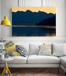 Peaceful Majesty by Chuck Burdick on GIANT ART - black,white landscapes, photography, lakes, mountains, sunrises/sunsets