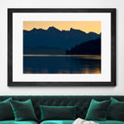 Peaceful Majesty by Chuck Burdick on GIANT ART - black,white landscapes, photography, lakes, mountains, sunrises/sunsets