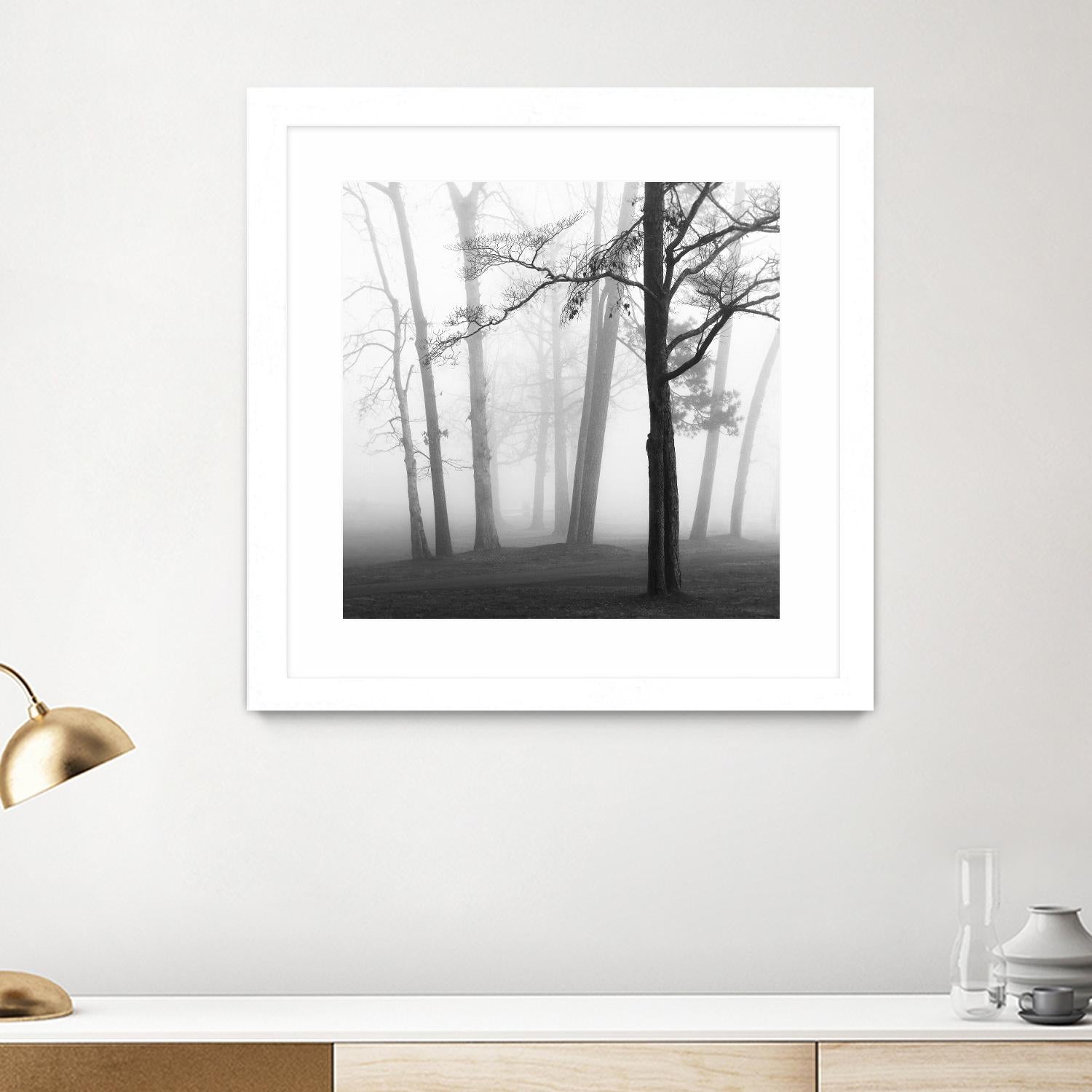 Etheral Trees by Nicholas Bell on GIANT ART - pink,orange landscapes, photography