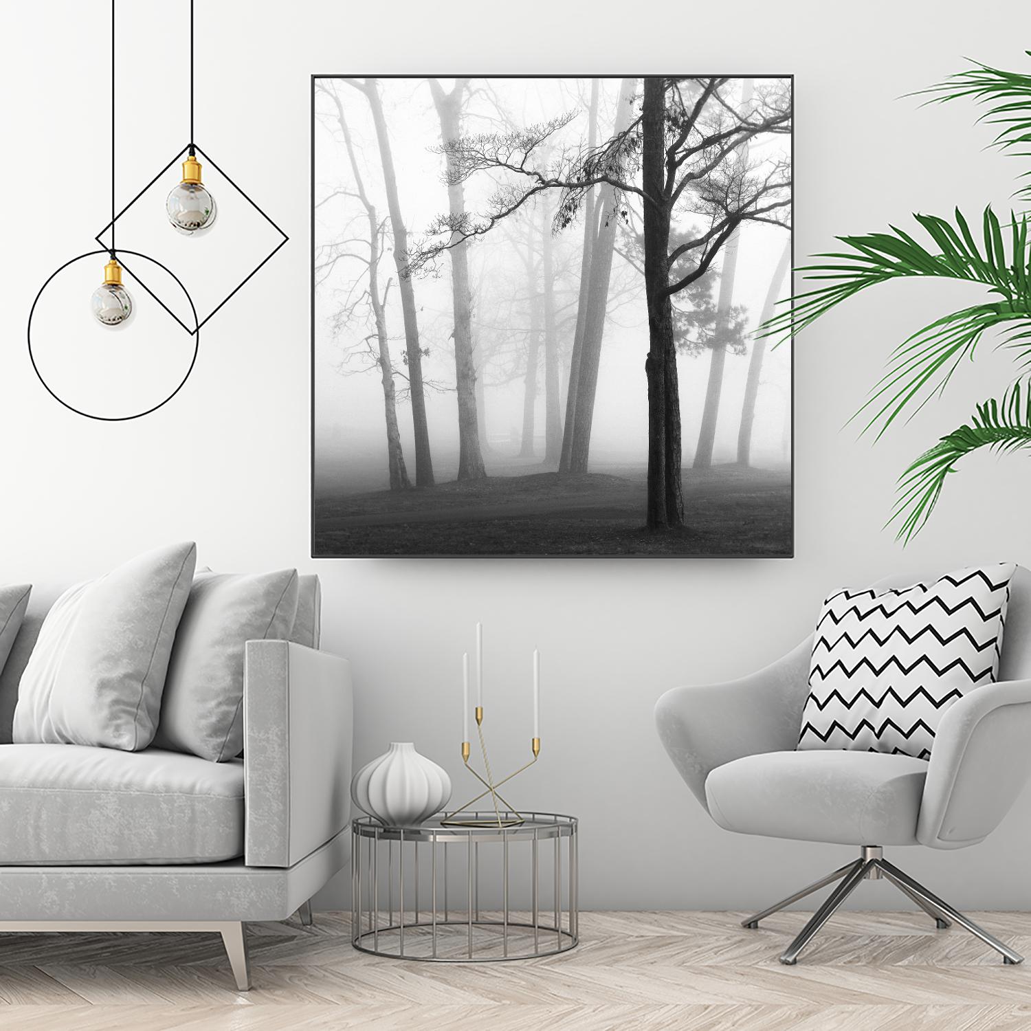 Etheral Trees by Nicholas Bell on GIANT ART - pink,orange landscapes, photography