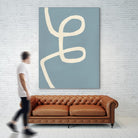 Unrestricted by Bronwyn Baker on GIANT ART - blue, white abstracts, contemporary