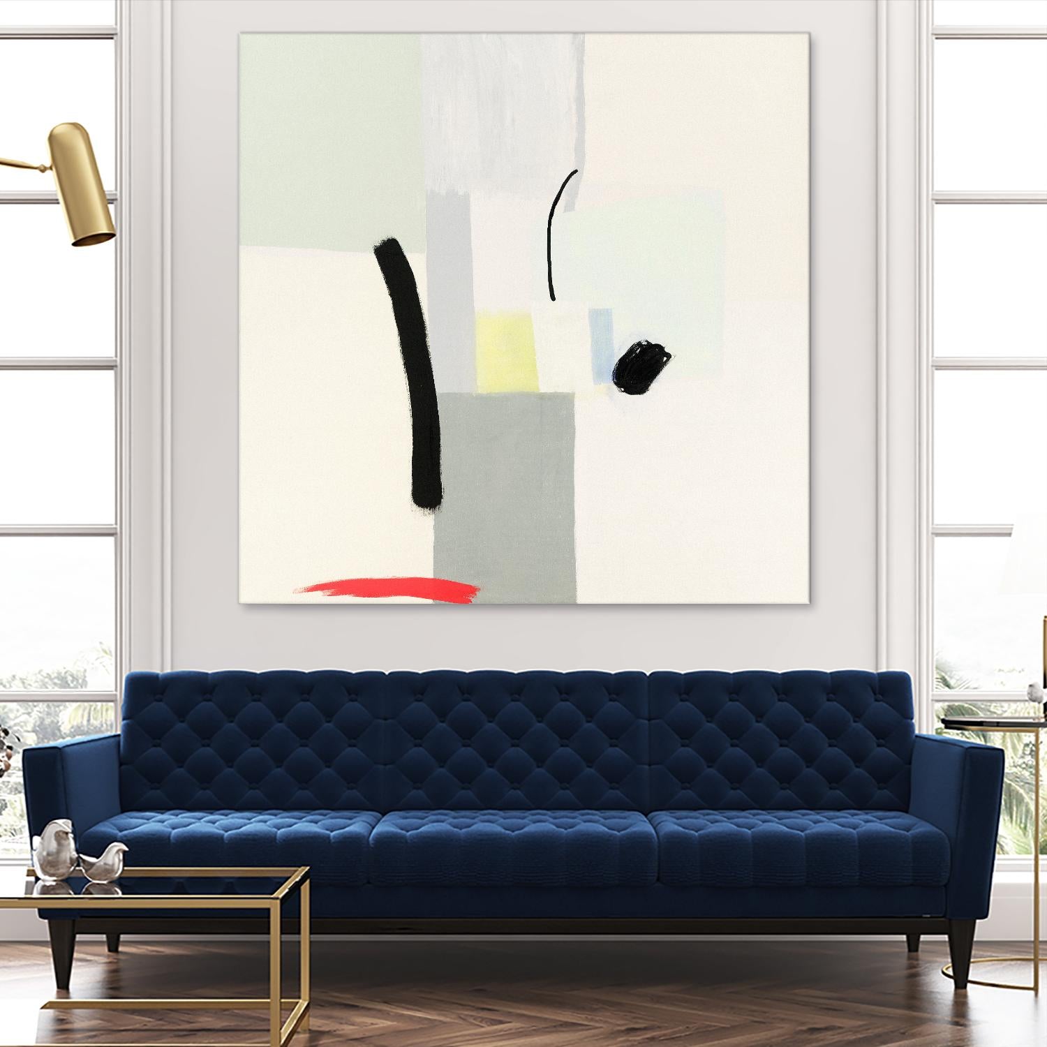 Interruptions by Aliza Cohen on GIANT ART - multicolor abstracts; contemporary