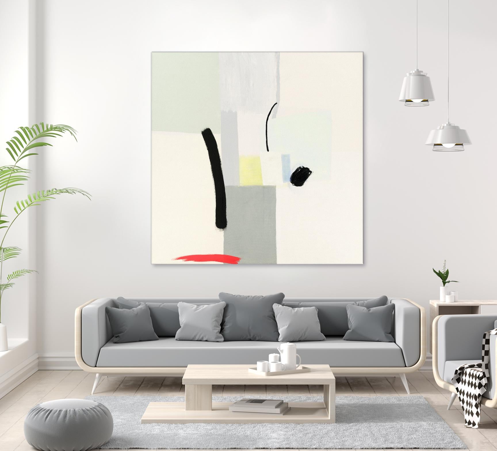 Interruptions by Aliza Cohen on GIANT ART - multicolor abstracts; contemporary