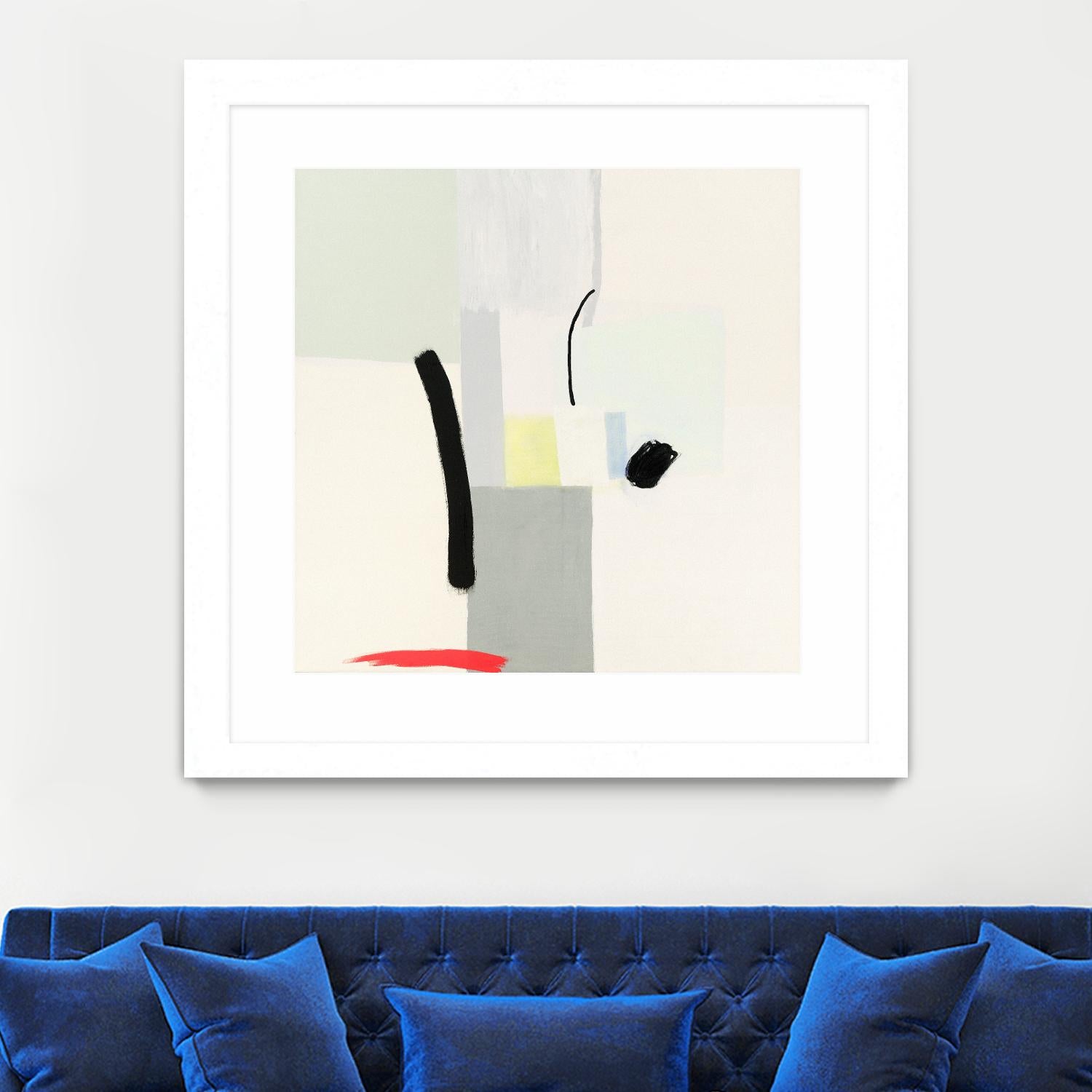 Interruptions by Aliza Cohen on GIANT ART - multicolor abstracts; contemporary