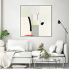 Interruptions by Aliza Cohen on GIANT ART - multicolor abstracts; contemporary